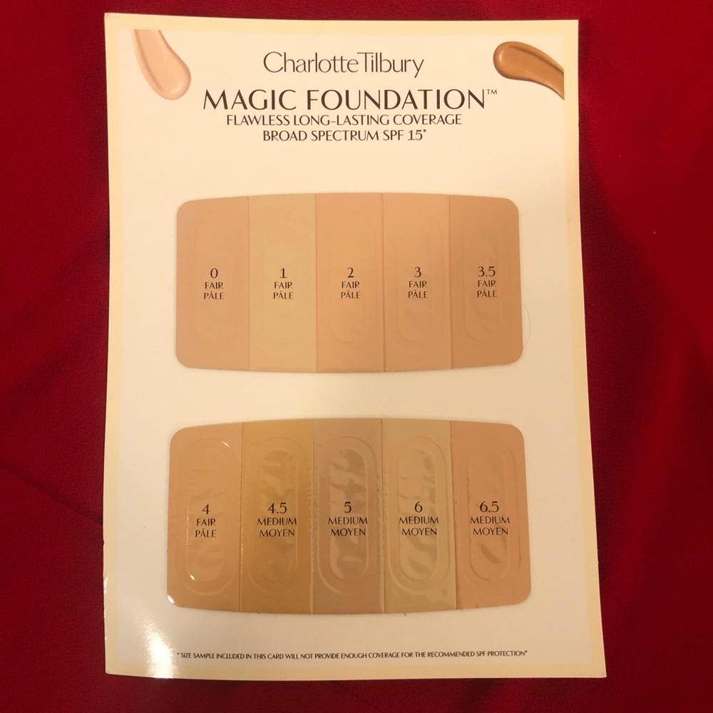 🔥Charlotte Tilbury Magic foundation (tester size)